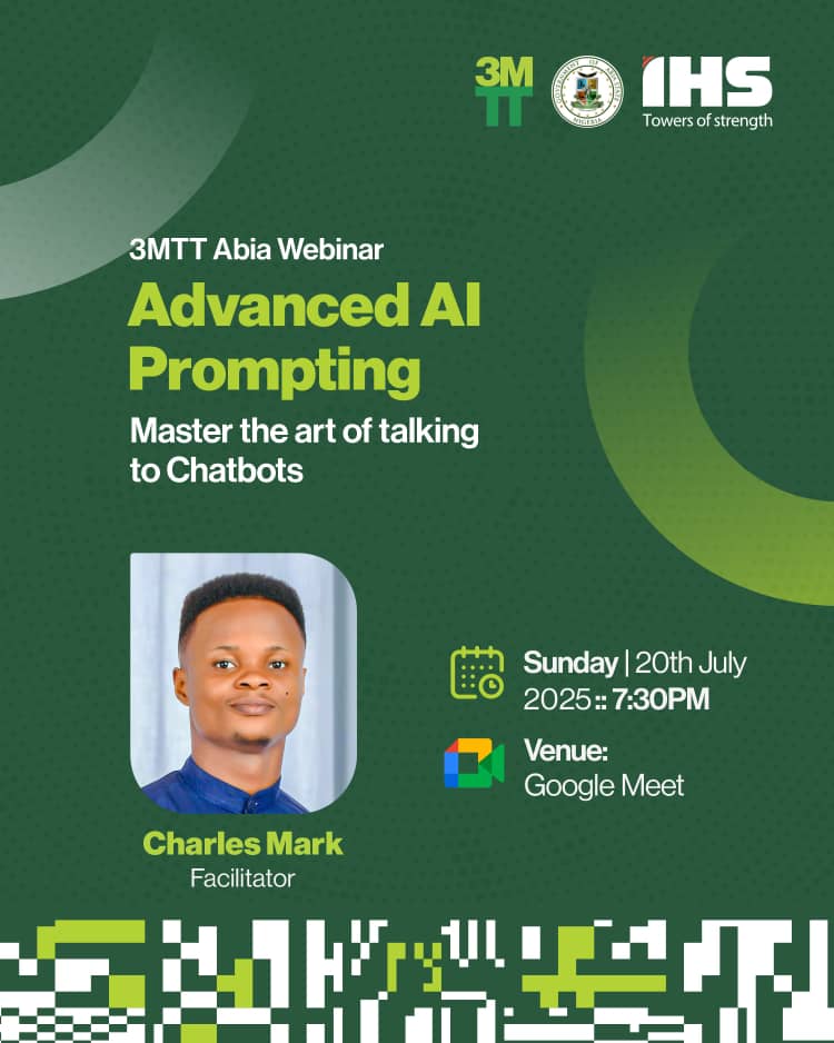 3MTT Abia Webinar - Advanced AI Prompting